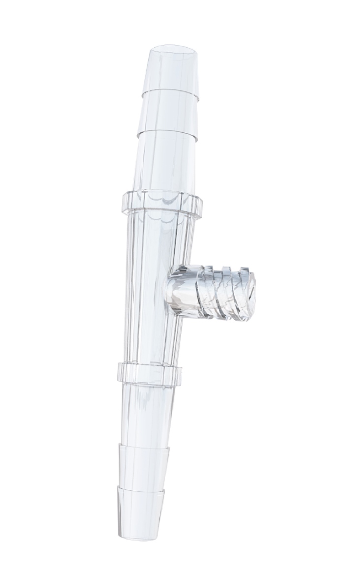straight connector for medical fluids operating rooms hospitals Brevet contract manufacturing