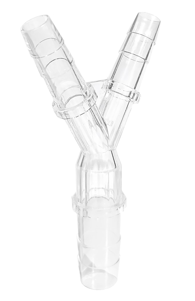 y connectors polycarbonate fluid connections manufacturer Brevet biopharma medical supplies