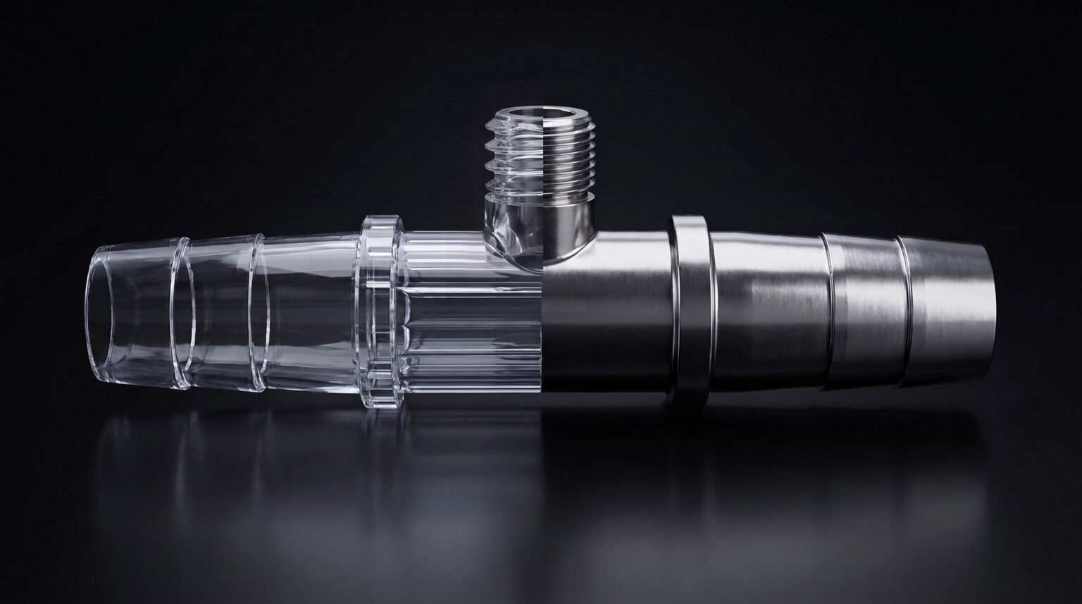 Polycarbonate vs. Metal in High-Flow Fluid Paths