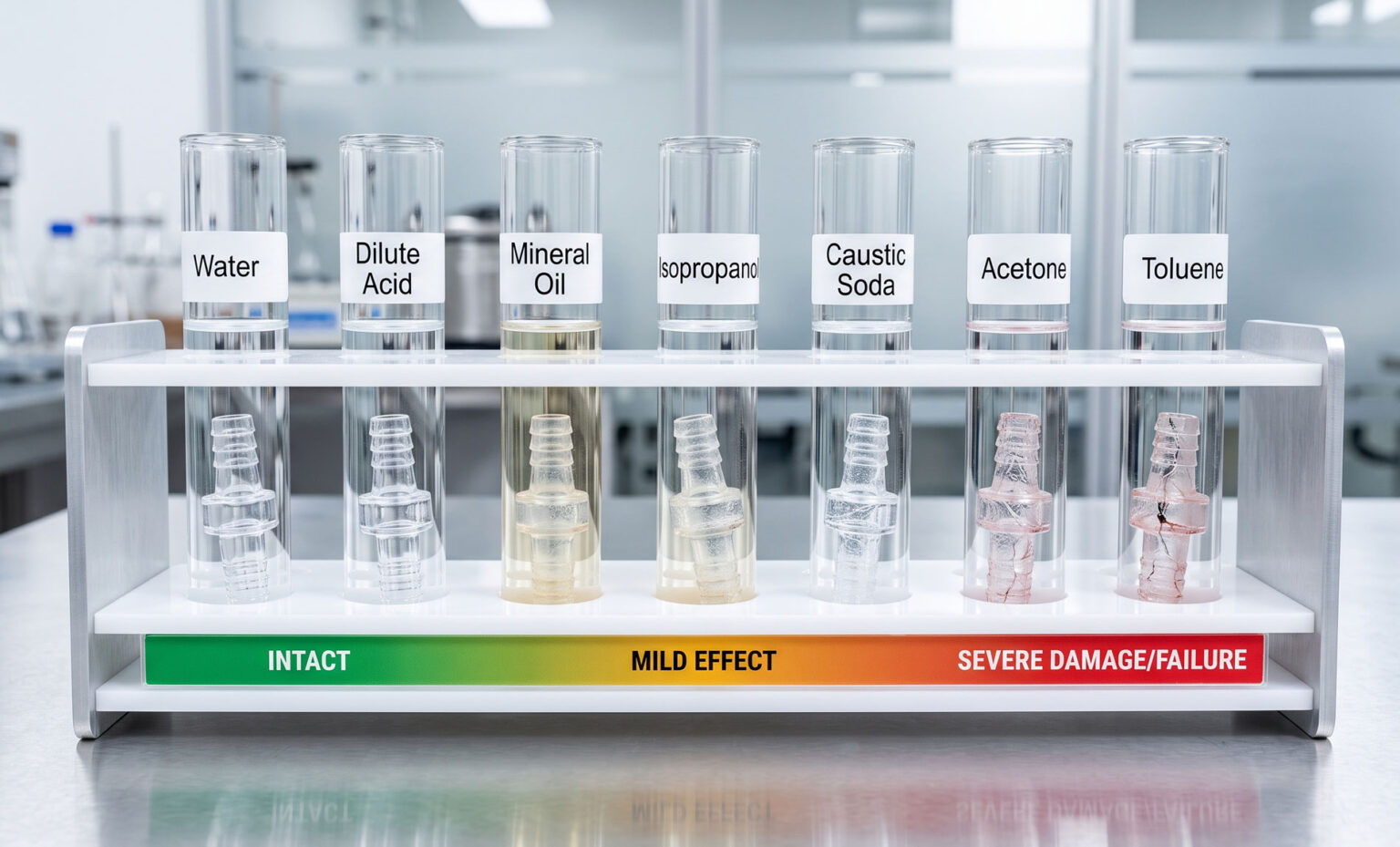 Polycarbonate Chemical Compatibility Explained by Brevet